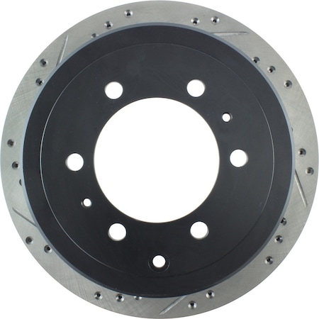 Sport Drilled/Slotted Brake Rotor,127.44094R